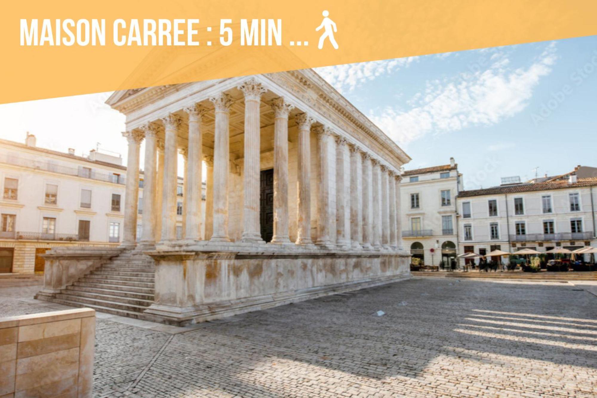 Le Vintage, Appart,Hotel Particulier, Centre Nimes Maisoncarreeconciergerie ภายนอก รูปภาพ